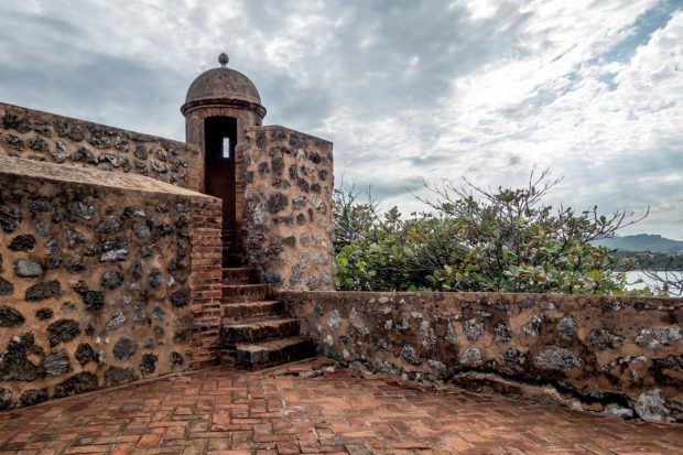 Fort San Felipe in Puerto Plata, Dominican Republic