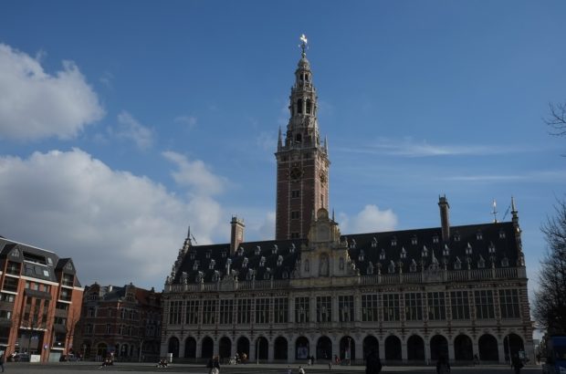 Experience Leuven on a Weekday The University library in Leuven, Belgium.