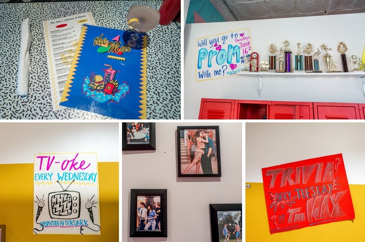 Saved by the Bell details and decorations