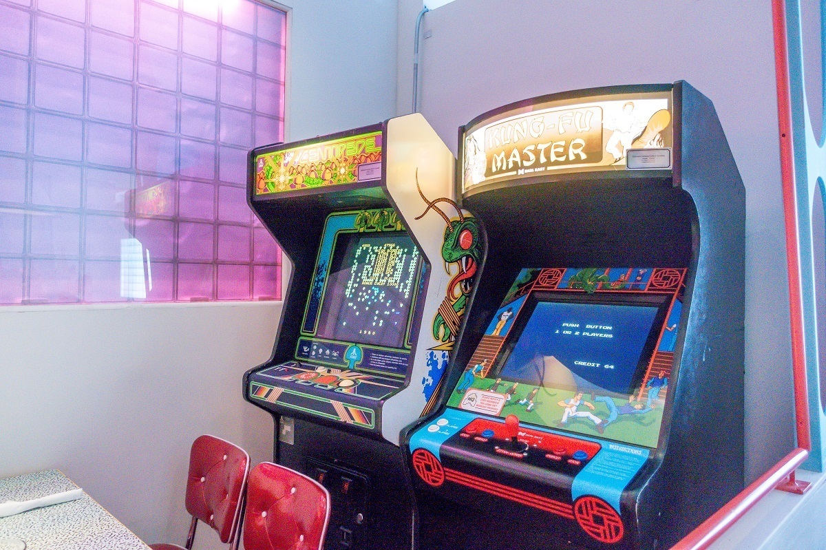 Classic arcade video games