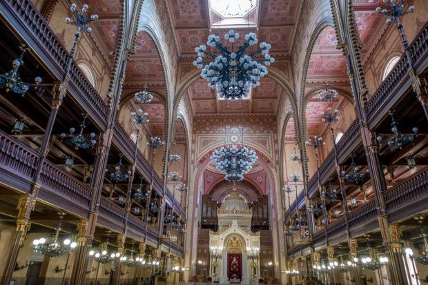 The Dohany Street Synagogue - also known as the Great Synagogue - is a key part of any visit to the Budapest Jewish Quarter