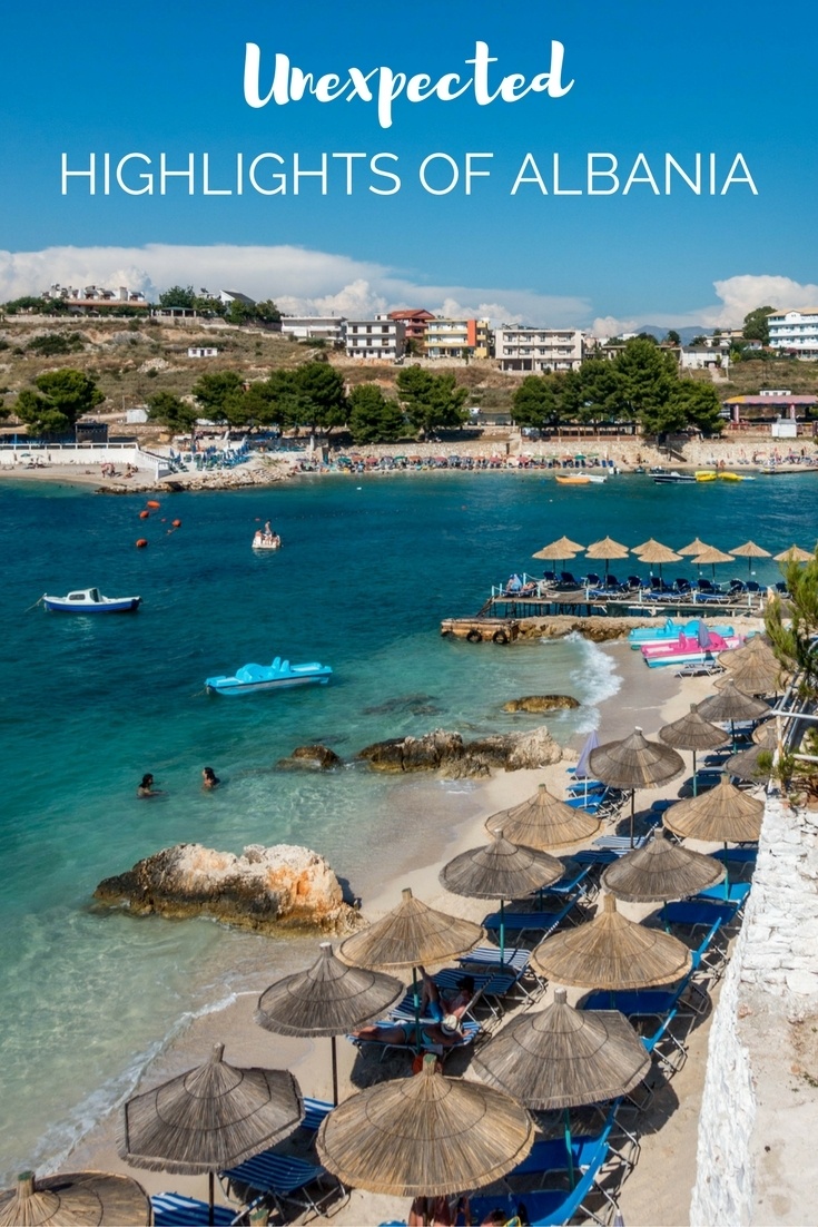 Highlights of a trip to Albania include seeing places like Tirana, Kruja, and the seaside of Ksamil. Visiting an historic site like Butrint also a great thing to do. #albania #europe #travel