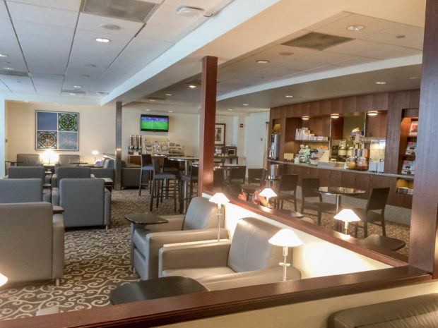 Many hotels and airlines have private lounges for preferred customers