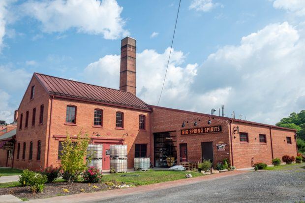 Big Springs Spirits in Bellefonte, Pennsylvania, is located in the historic Match Factory building