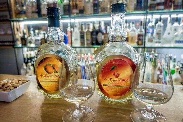 Palinka is Hungary's strong fruit brandy