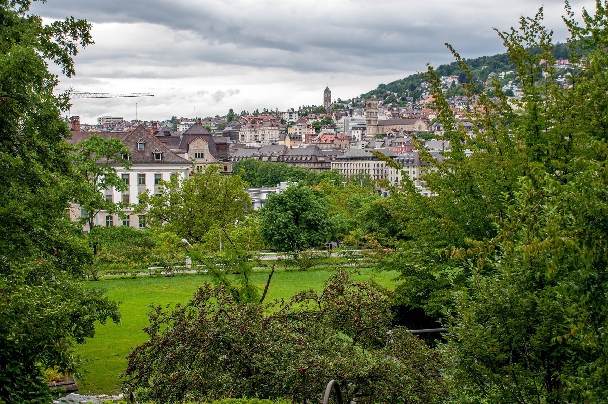 A park in Zurich