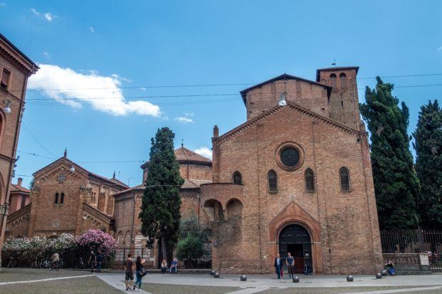 Basilica di Santo Stefano began as a group of seven churches in Bologna, Italy