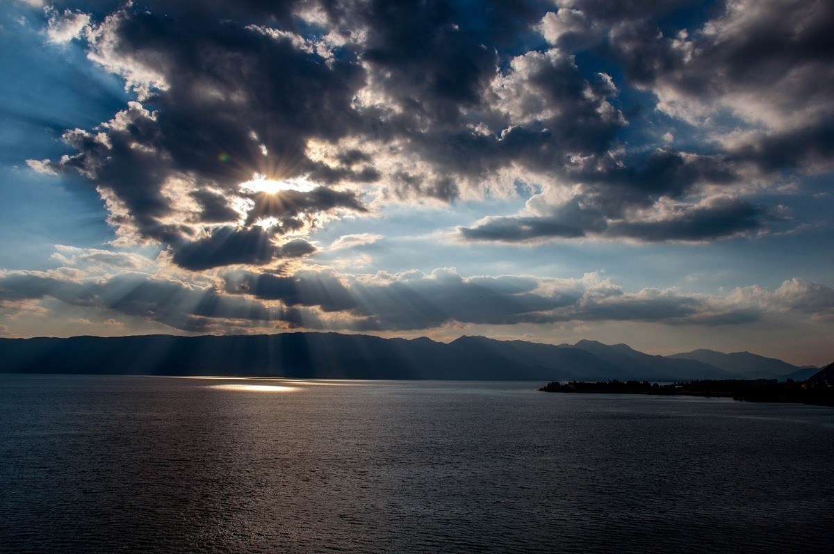 Macedonia Lake Ohrid is incredibly beautiful! This is the most famous of the Macedonia lakes.