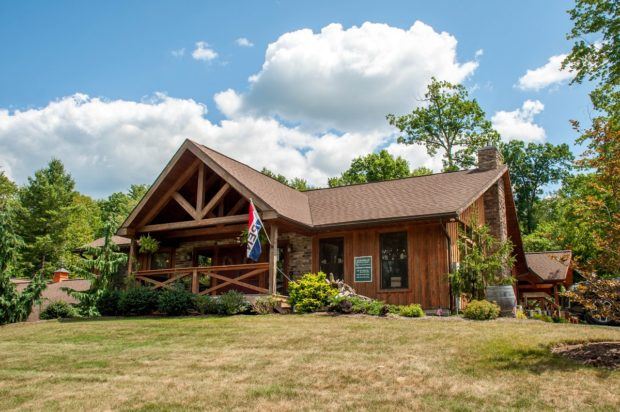 The rustic location of Seven Mountains Wine Cellars, one of the locations on the Central PA Tasting Trail