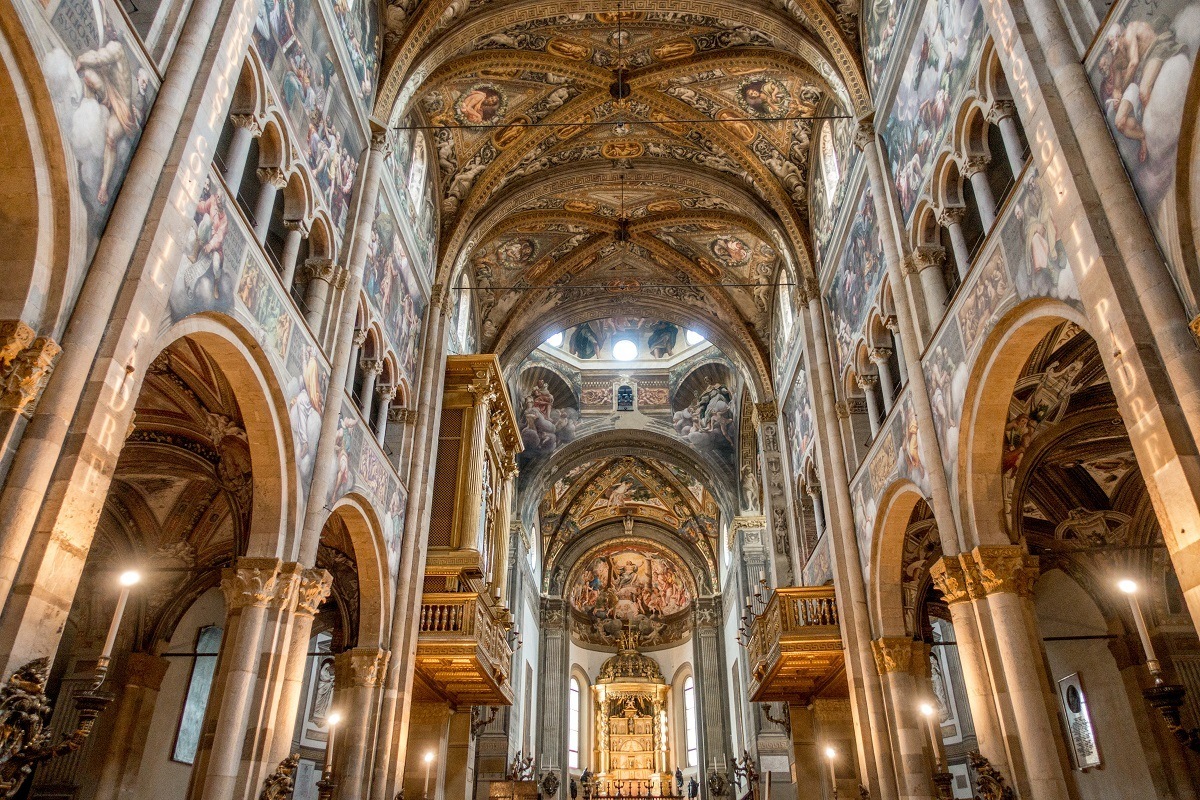 Check out the Parma Cathedral on a day trip from Bologna, Italy