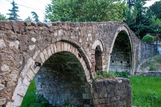 The Tanners’ Bridge in Tirana, Albania.