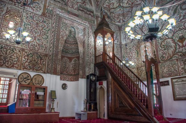 The Et’hem Bey Mosque in Tirana, Albania.
