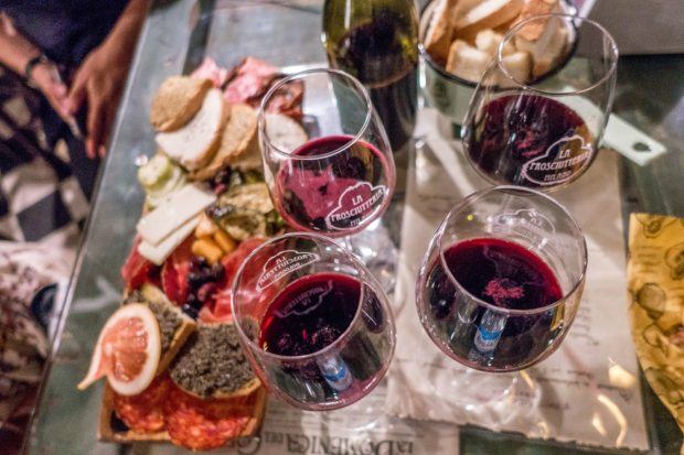 Enjoying the nightlife is one of the best things to do in Bologna--it often revolves around food