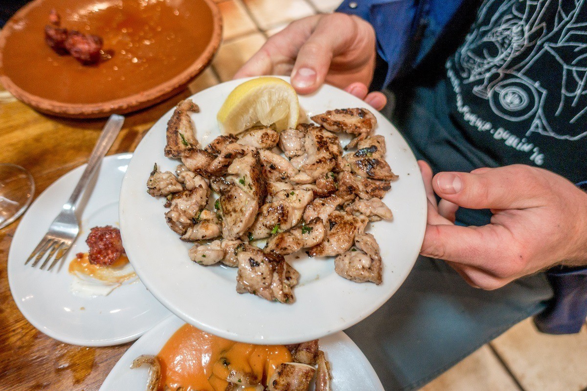 A Madrid food tour provides a great opportunity to be adventurous -- like trying these lamb sweetbreads