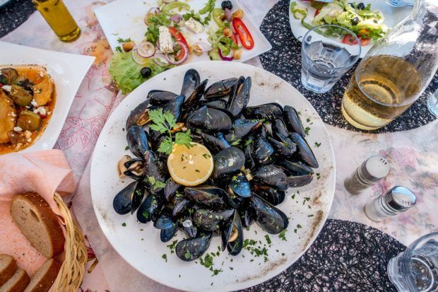 Mussels is just one of the great seafoods to try in Albania