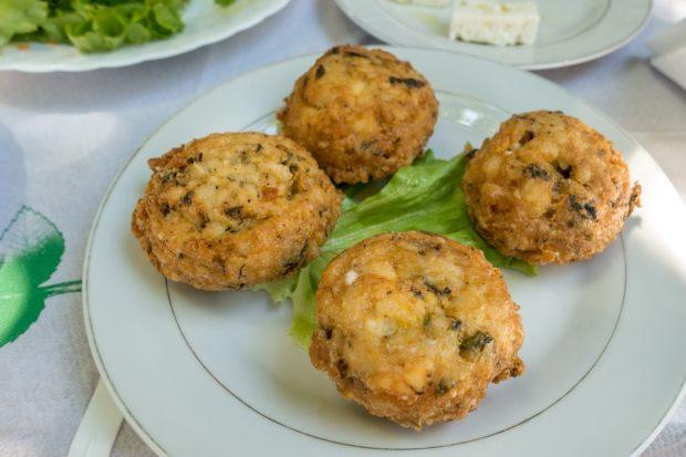 Qifqi are riceballs with herbs and are a local specialty in Gjiorkastra, Albania
