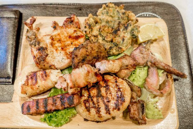 Deliciously grilled meat is a staple of Albanian cuisine