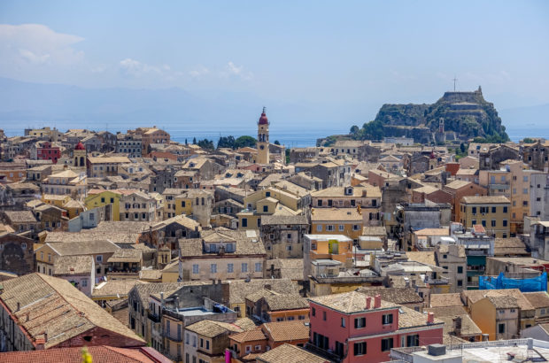 Honeymoon Bliss: Greek Island Locations to Visit After You’ve Tied the Knot corfu-roofs-2