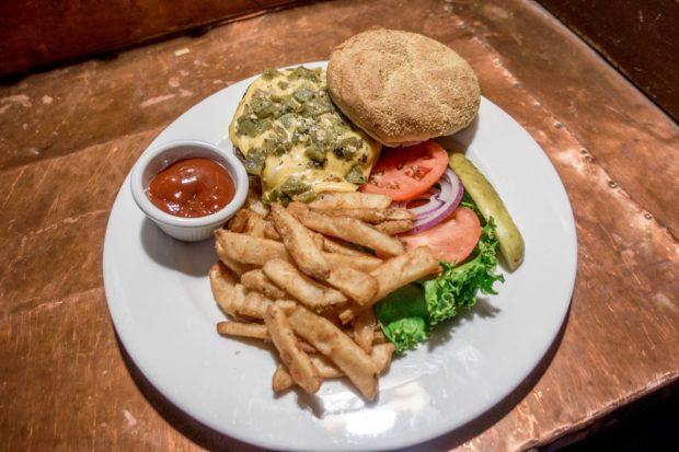 A green chile cheeseburger is one of the best things to eat in Santa Fe, New Mexico
