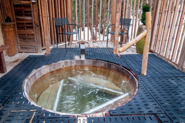 A visit to the hot springs at Ten Thousands Waves is one of the most relaxing things to so in Santa Fe, New Mexico