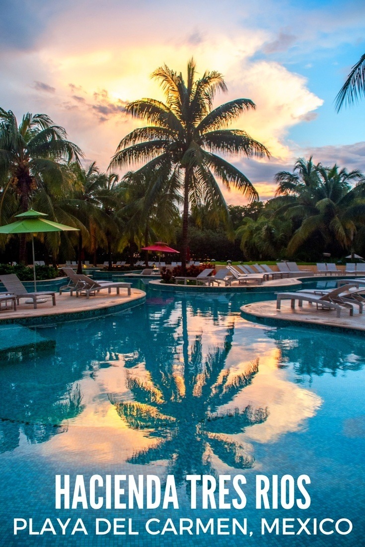The Hacienda Tres Rios is an ecological oasis in Playa del Carmen, Mexico. It's a great base to explore the Riviera Maya.