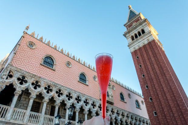 Drinking around Epcot. Next stop: Italy!