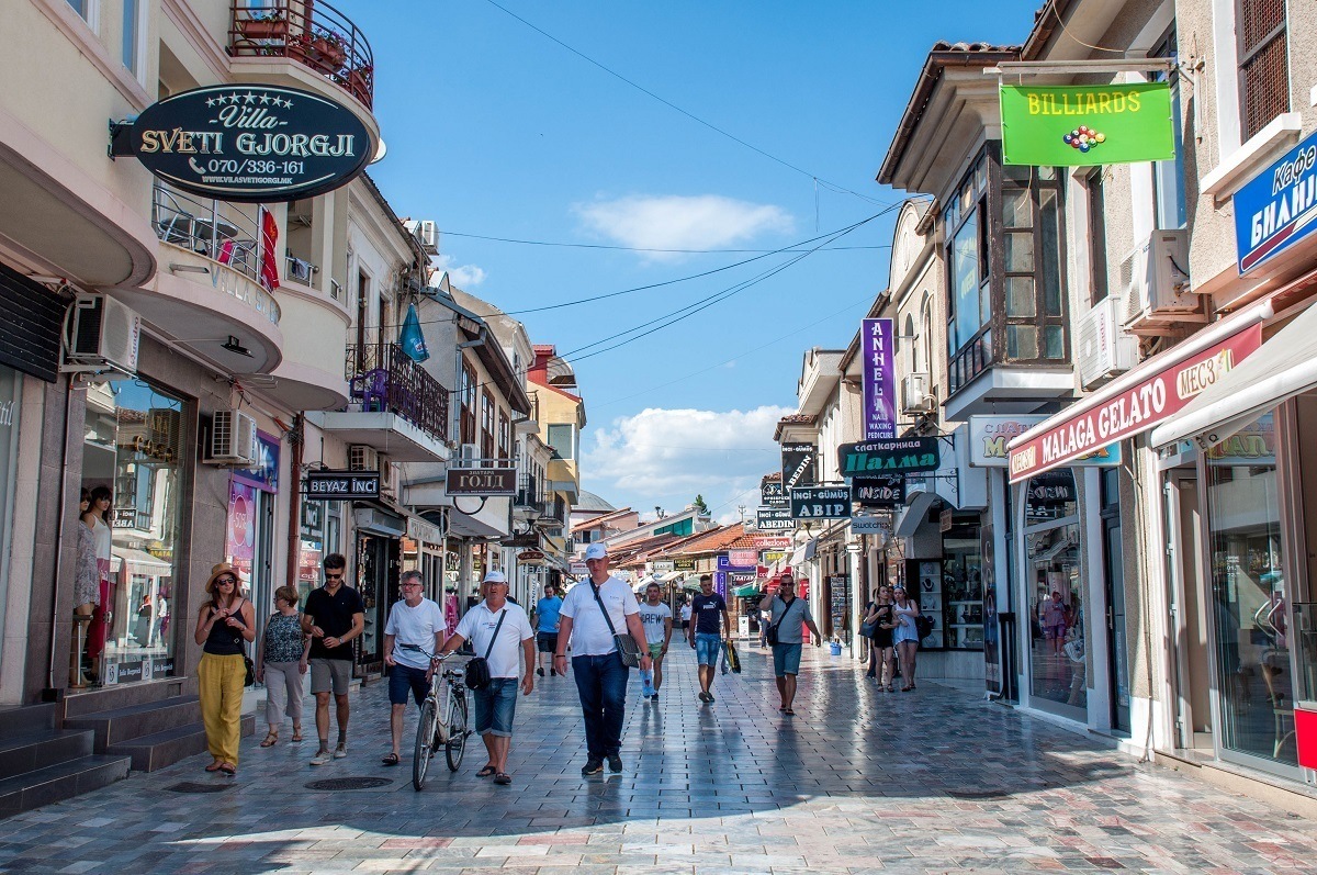 Old Town of Ohrid, Macedonia