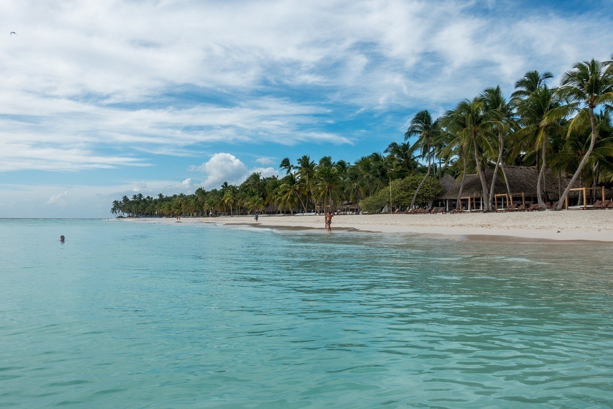 Saona Island, Dominican Republic, is a tropical paradise off the shore of the main island