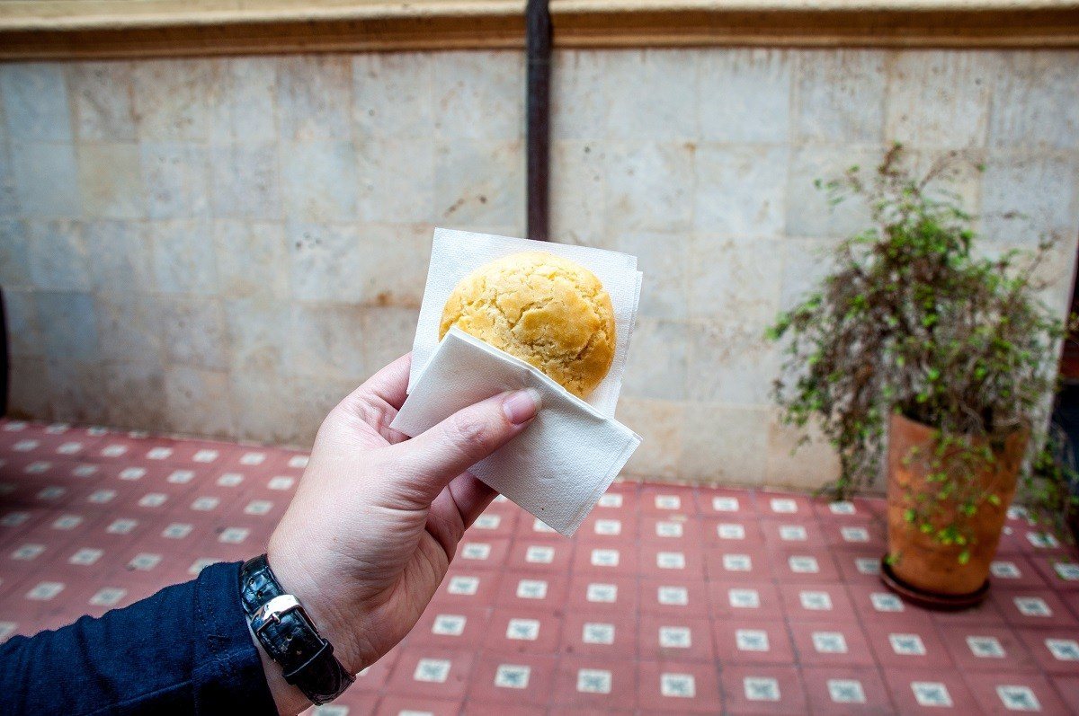 The local convent in Toledo sells these delicious (and holy) cookies. Eating one of the convent cookies is one of the top things to experience in Toledo.