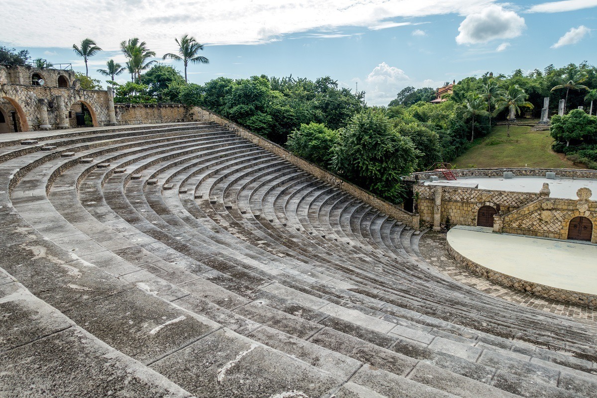 The 5000-seat amphitheater at Altos de Chavon