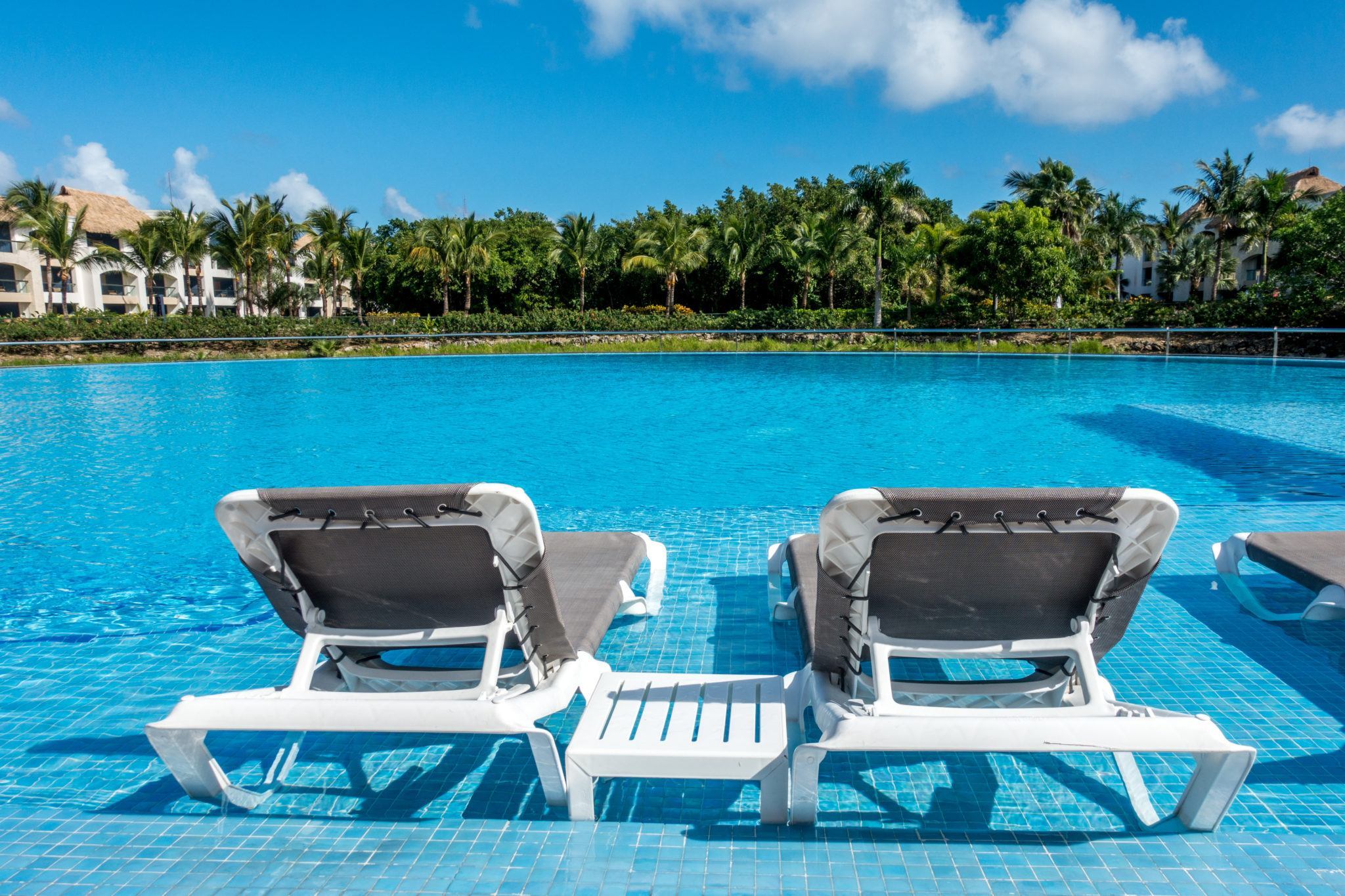 Relax in one of the many pools at Hard Rock Punta Cana in the Dominican Republic