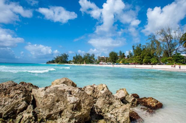 Escape From the Crowds at Rockley Beach in Barbados Rockley Beach in Barbados -- pristine water for days