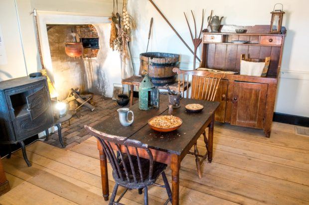 The tools for household brewing in the Moravian community in Bethlehem, Pennsylvania, in the 19th century