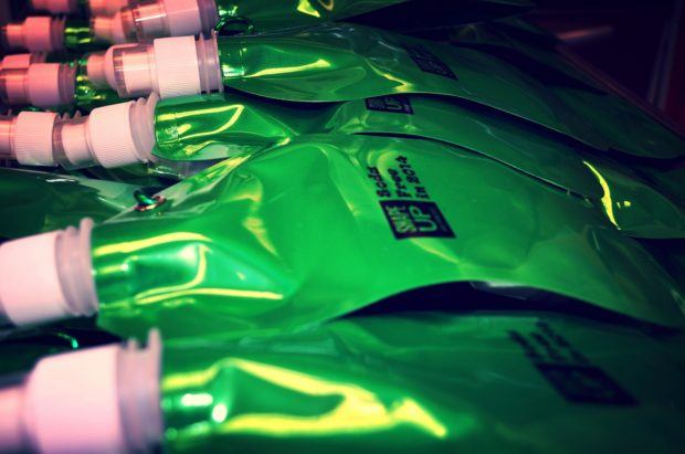 Collapsible water bottles are great for healthy travel and you can stay hydrated.