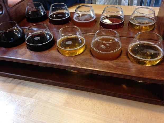 Exploring the Orange County craft beer scene at The Bruery. Visiting one of the many micro-breweries is one of our favorite things to do in Orange County.