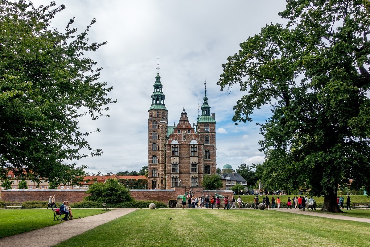 Rosenborg Castle in Copenhagen, Denmark