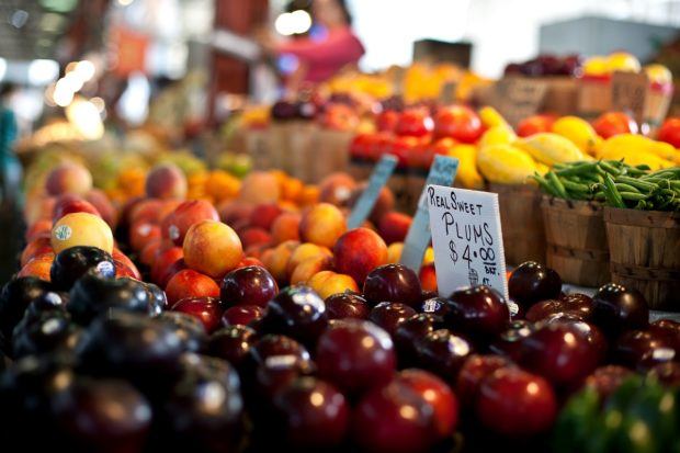 The farmers' market is a great place to visit during a weekend in Dallas