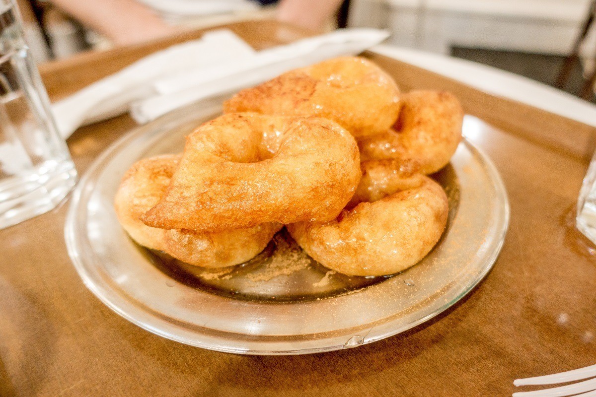 Loukoumades--similar to donuts--are a popular food in Greece