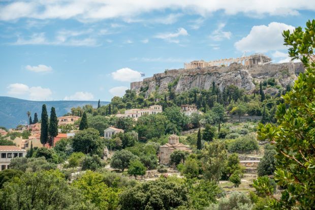 The Acropolis is one of the best things to see in Athens Greece