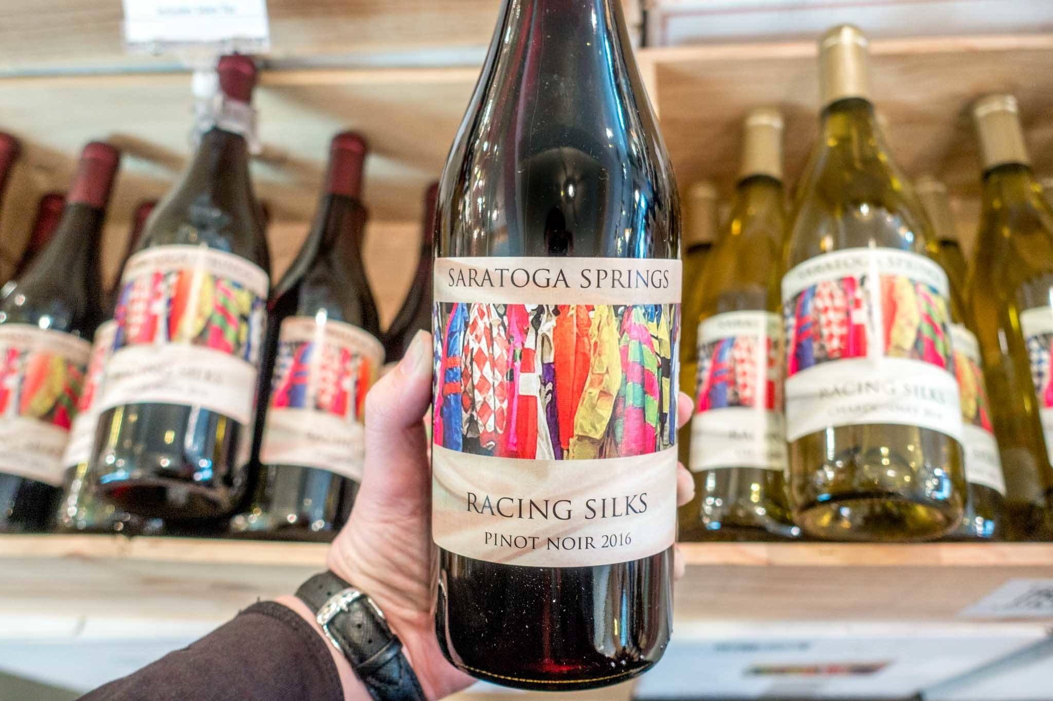 Try out a tasting room or winery when you visit Saratoga Springs NY