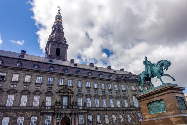 Christiansborg Palace in Copenhagen