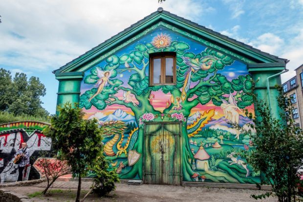 Freetown Christiania is one of the top sites in Copenhagen, Denmark