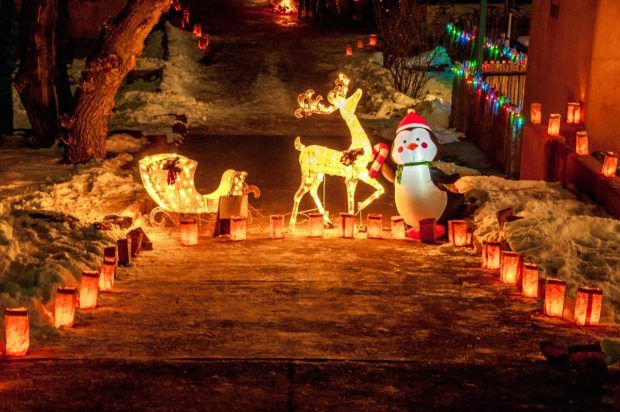 Feliz Navidad - experience a Santa Fe Christmas tradition.
