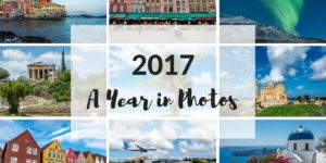 2017 — A Year in Travel Photos 2017 in photos collage