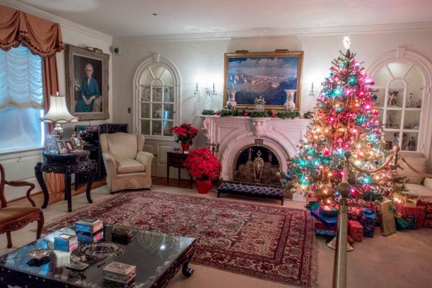 The Christmas celebration at the Eisenhower National Historic Site is one of the annual Christmas events in Gettysburg, PA