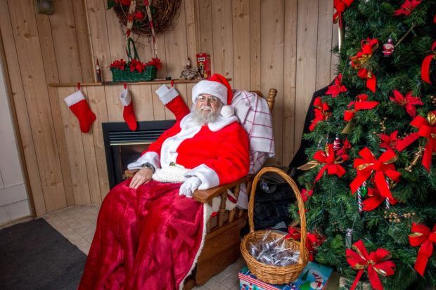 A visit with Santa is a fun part of a Gettysburg Christmas