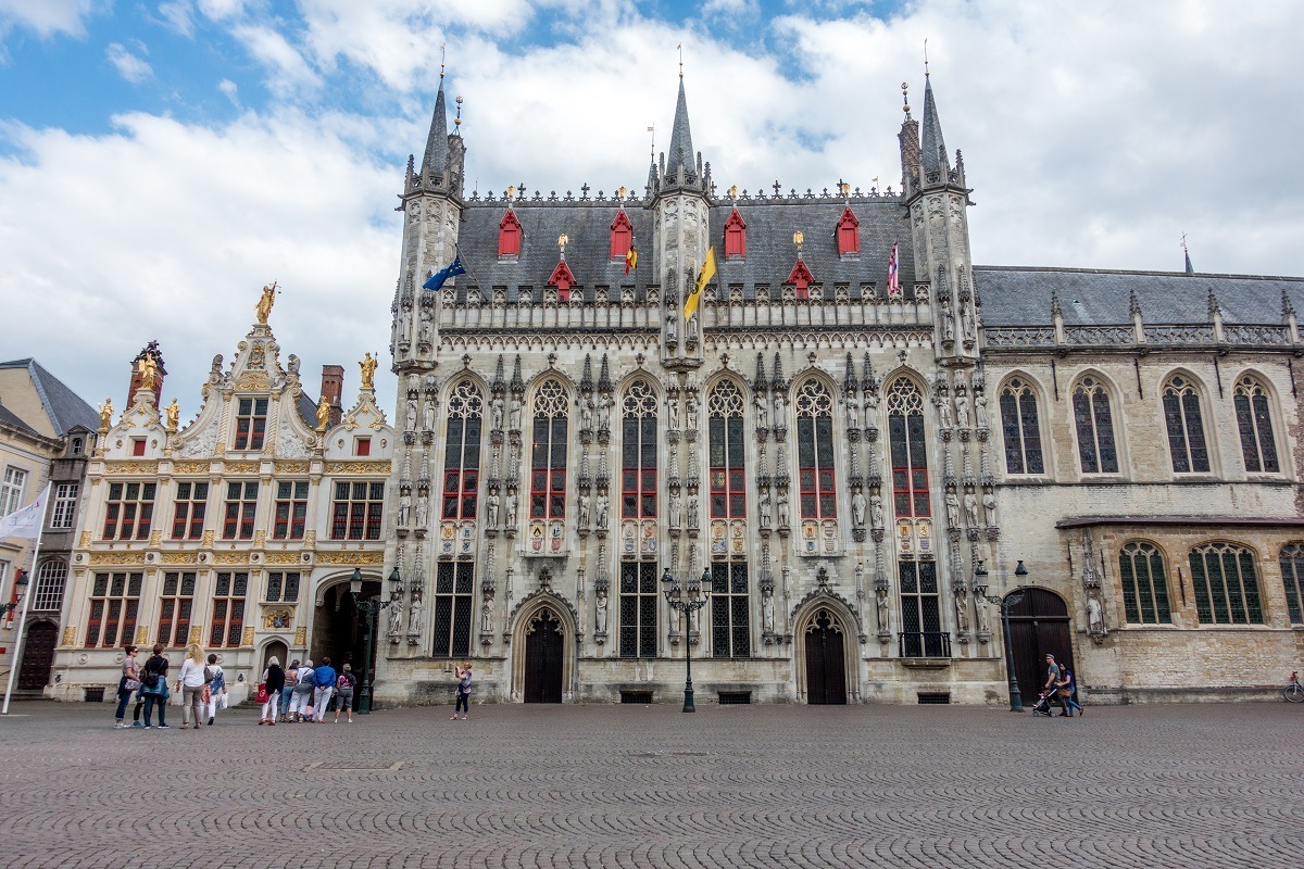 Stop by the Town Hall on a Bruges day trip