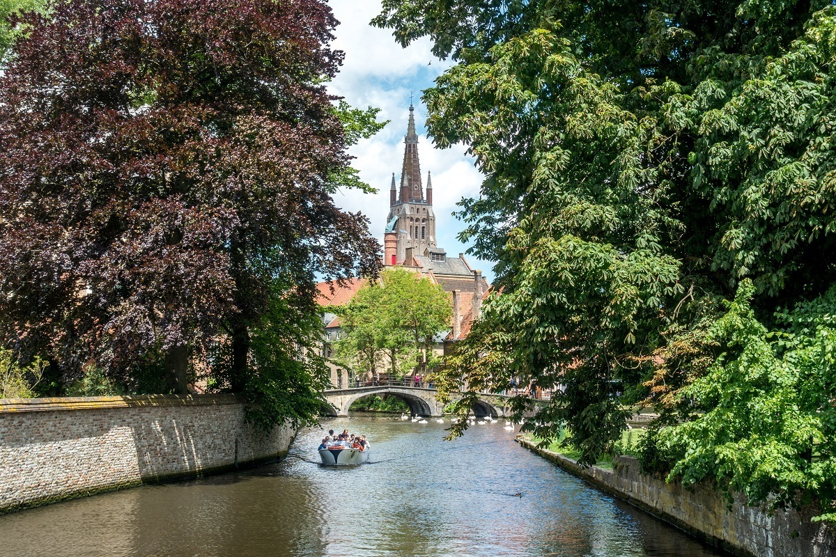 If you can't decide what to do in Bruges, take a canal cruise!