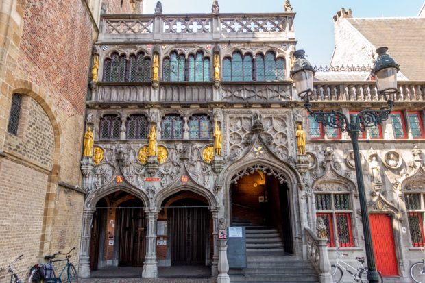 Visit the Church of the Holy Blood if you have two days in Bruges, Belgium