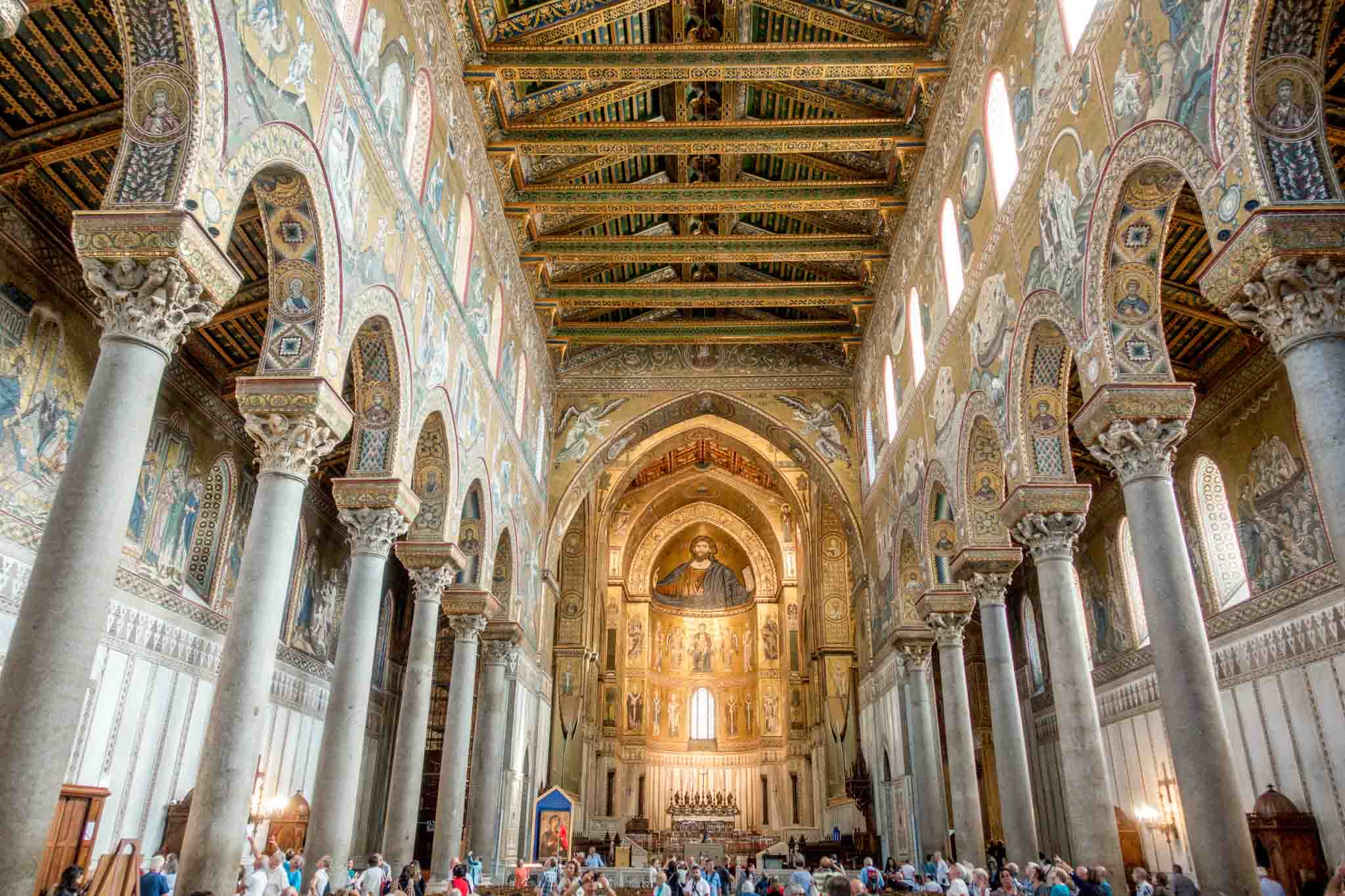 Visiting the Cathedral of Monreale is one of the best things to do near Palermo, Sicily